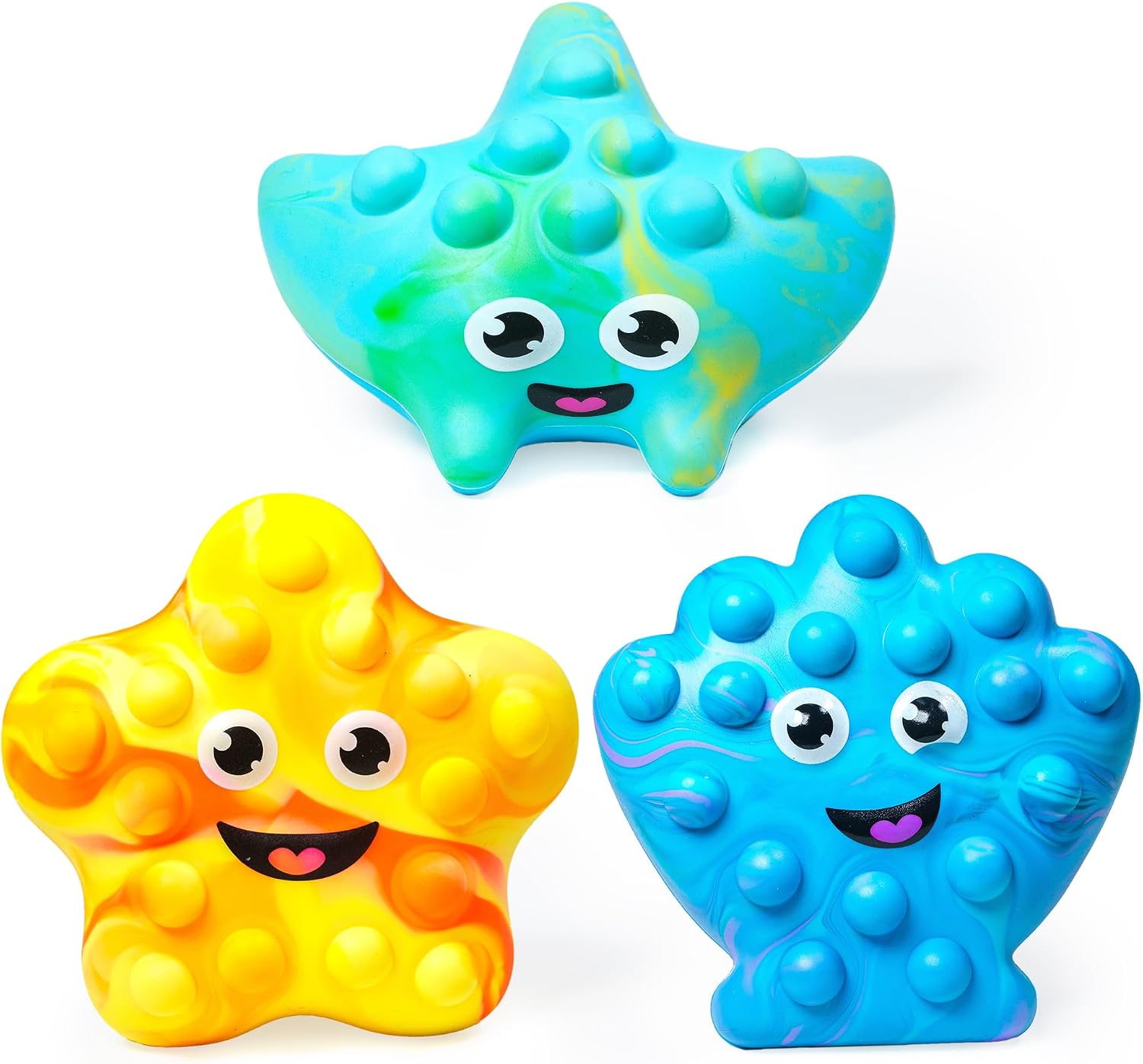 Poppable Sensory Bath Toys (3 Pack)